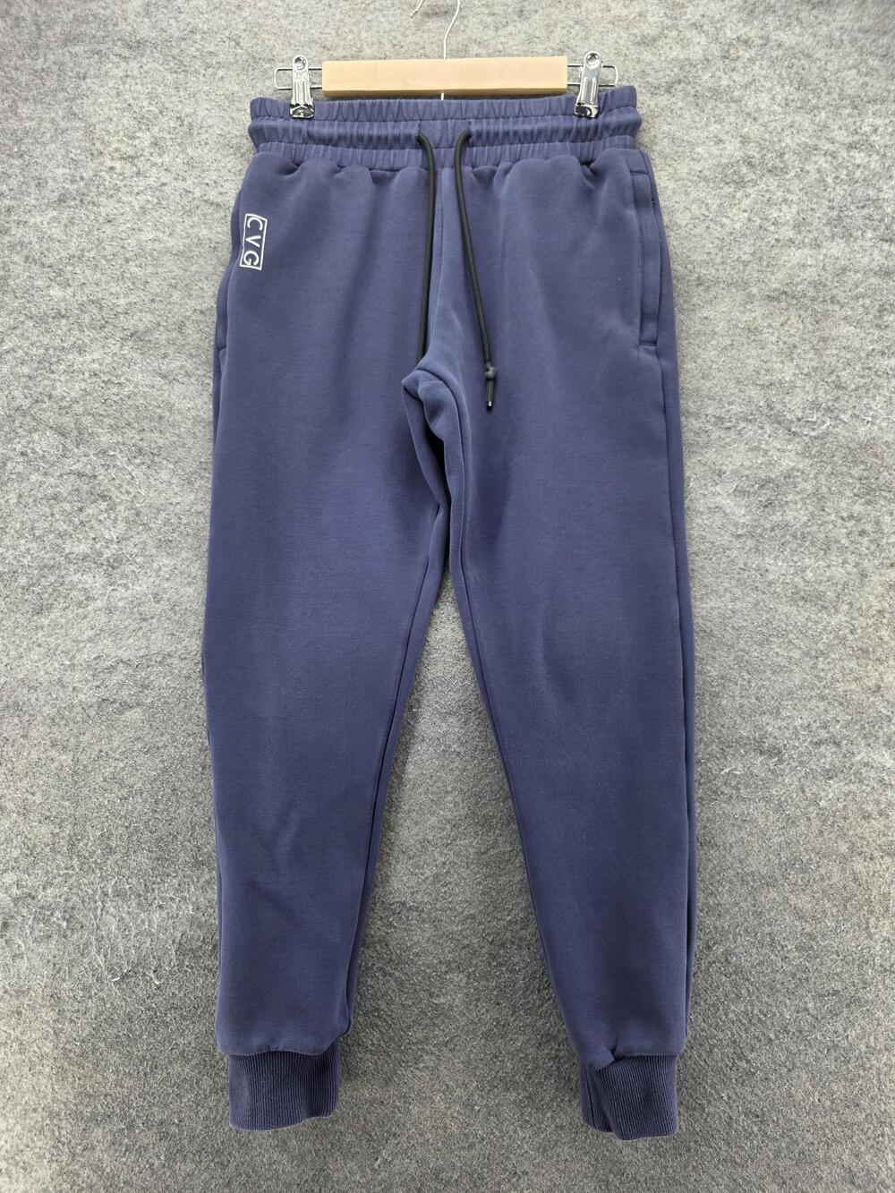 Constantly Varied Gear Jogger Pants Womens S Blue Elastic Waist Cuffed 28 Inseam